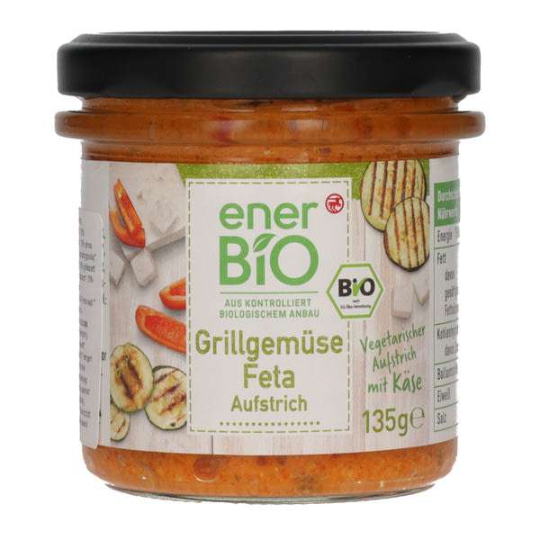 Ener-Bio grillzöldség krém fetával - 135g