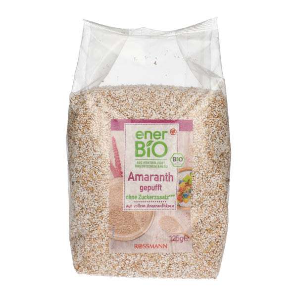 enerBio puffasztott amarant - 125 g