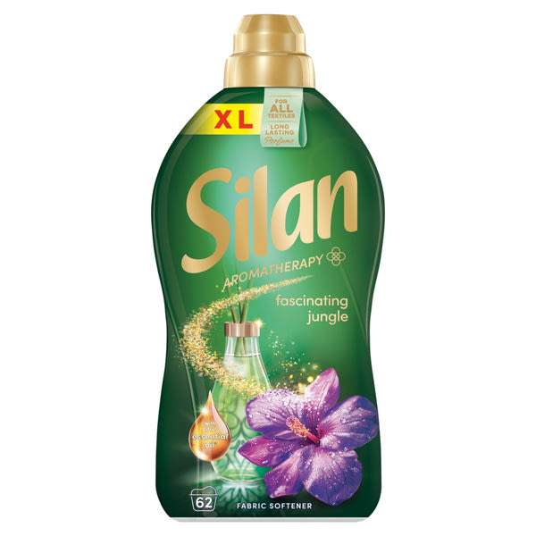 Silan Aromatherapy Fascinating Jungle öblítő 62 mosás - 1364 ml