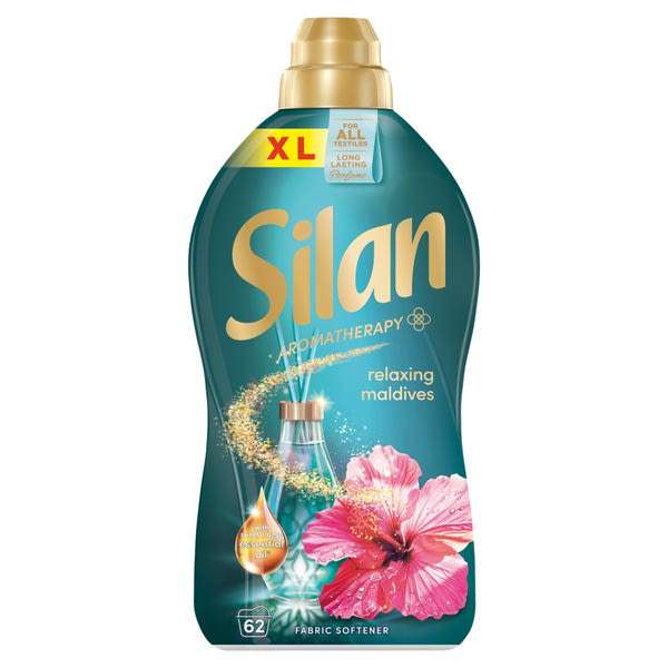 Silan Aromatherapy Relaxing Maldives öblítő 62 mosás - 1364 ml