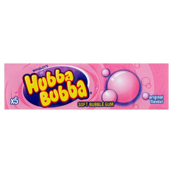 Hubba Bubba gyümölcsízű rágógumi 5 db - 35 g