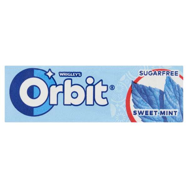 Orbit Sweetmint rágógumi mentaízű - 14 g