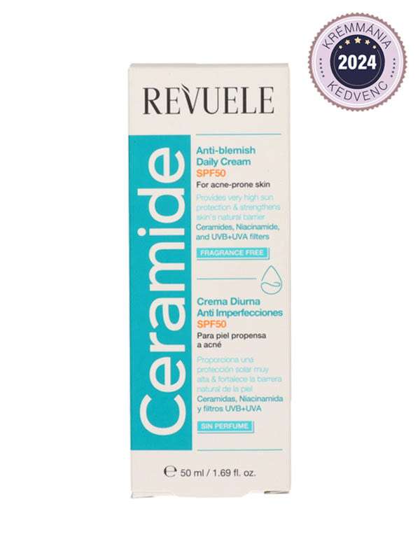 Revuele Ceramide Anti-Blemish arckrém SPF50 - 50 ml