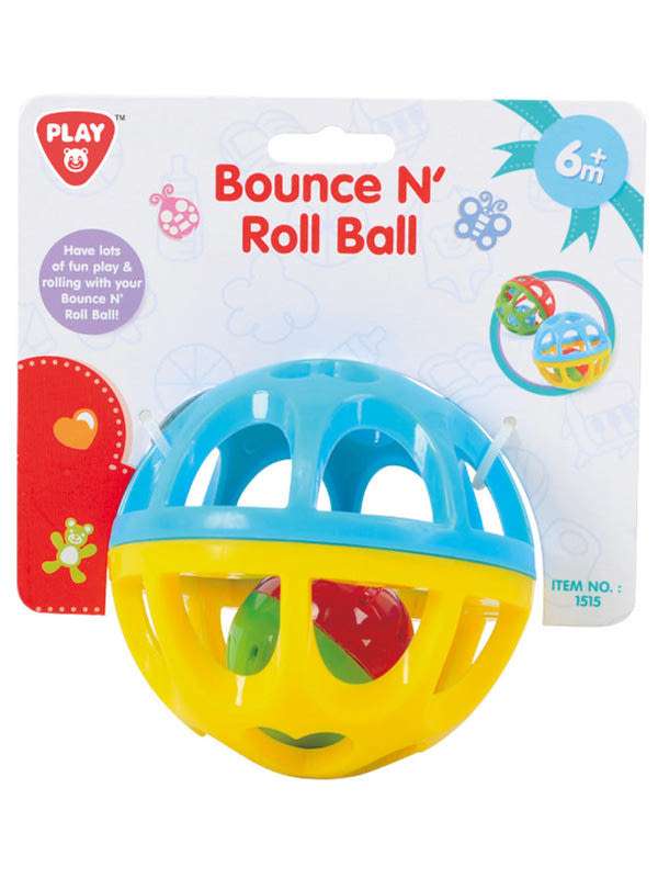 Playgo csörgős bébilabda - 1 db