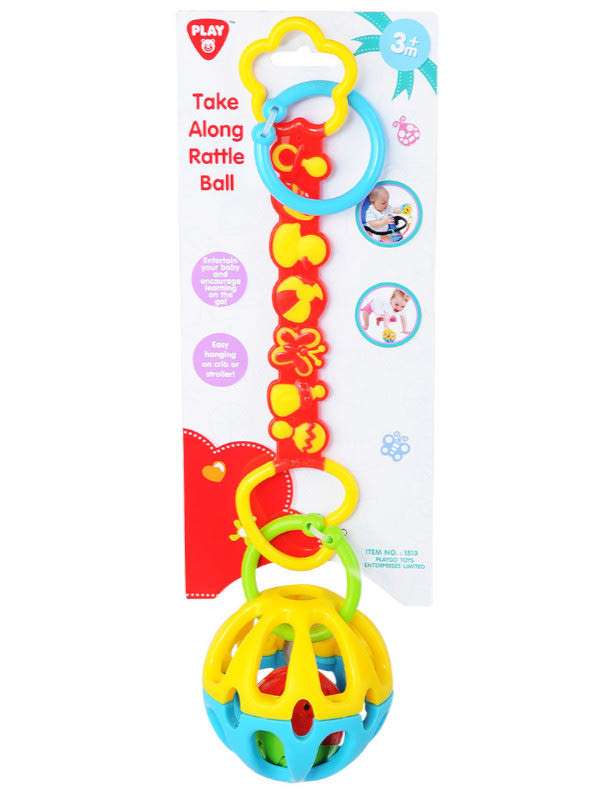 Playgo csörgős bébilabda - 1 db