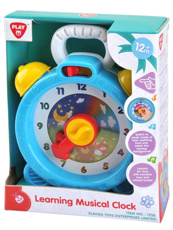 Playgo zenélő bébi óra - 1 db