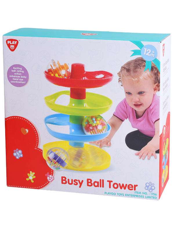 Playgo bébi golyópálya torony - 1 db