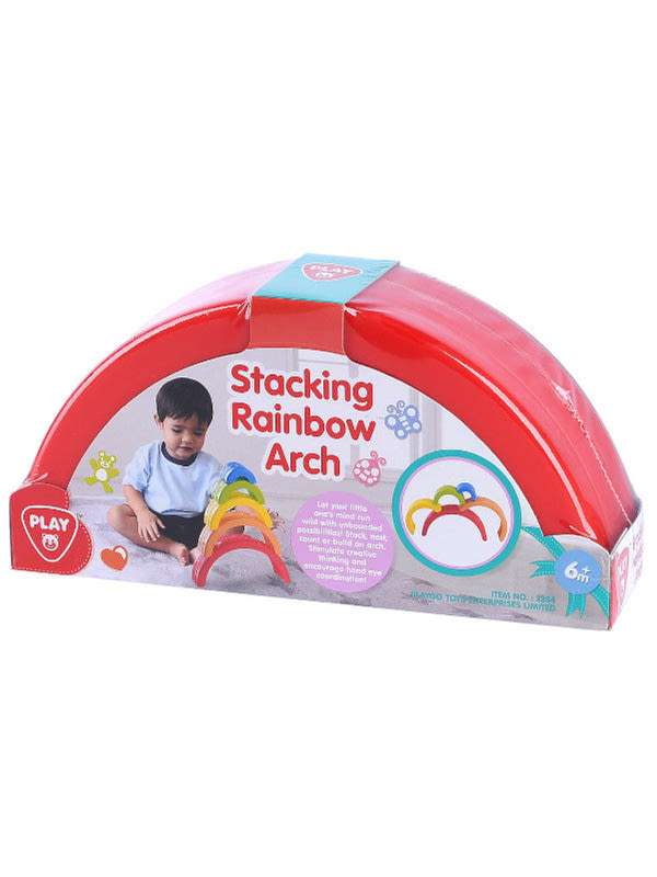 Playgo szivárványos építőjáték - 1 db