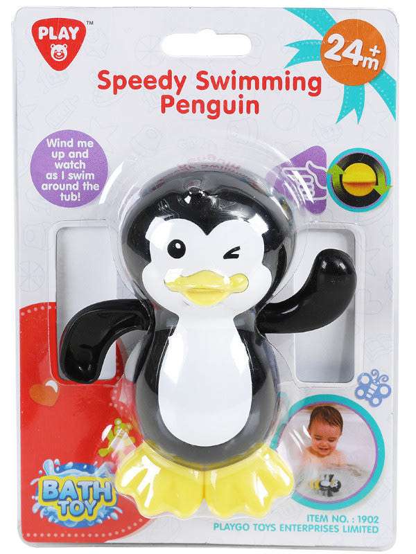 Playgo vidám úszó bébipingvin - 1 db