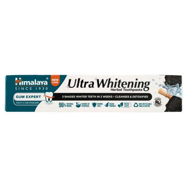 Himalaya Ultra Whitening fogkrém faszénnel - 75 ml