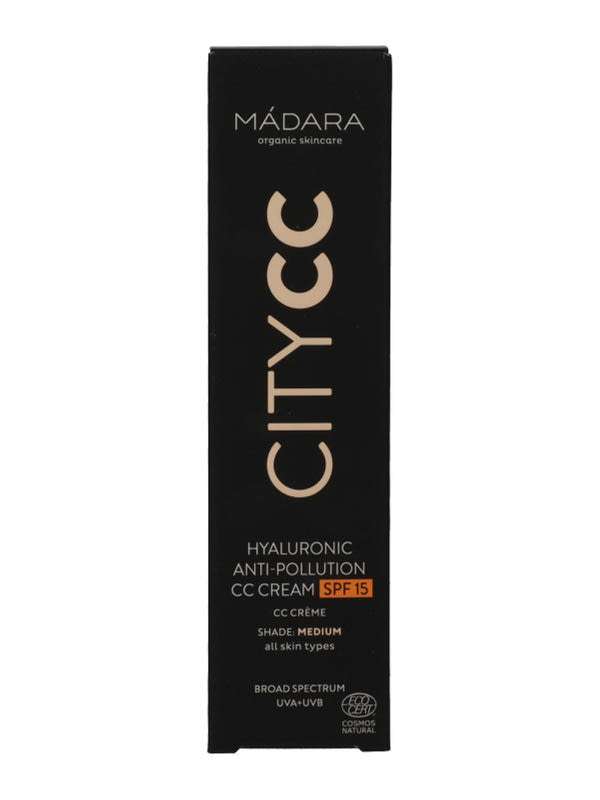 MÁDARA SPF15 CC krém hialuronsavval-medium - 40 ml