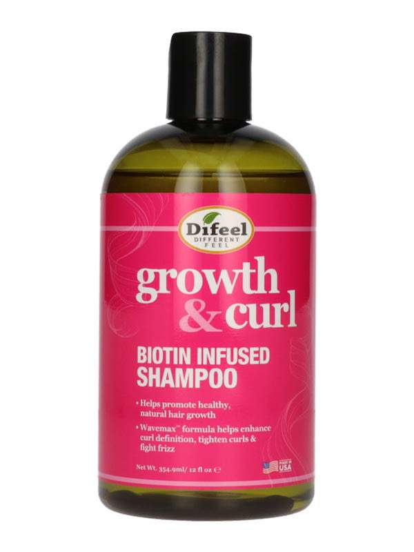 Difeel Growth&Curl Biotin sampon - 355 ml