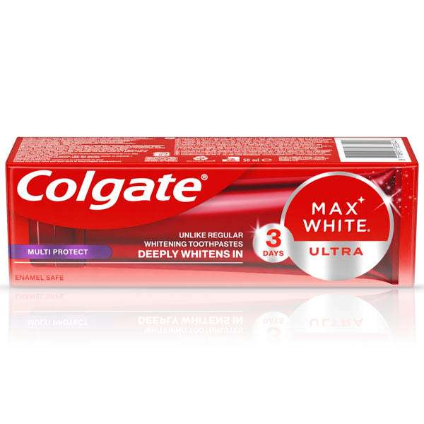 Colgate Max White Ultra Multiprotect fogfehérítő fogkrém - 50 ml