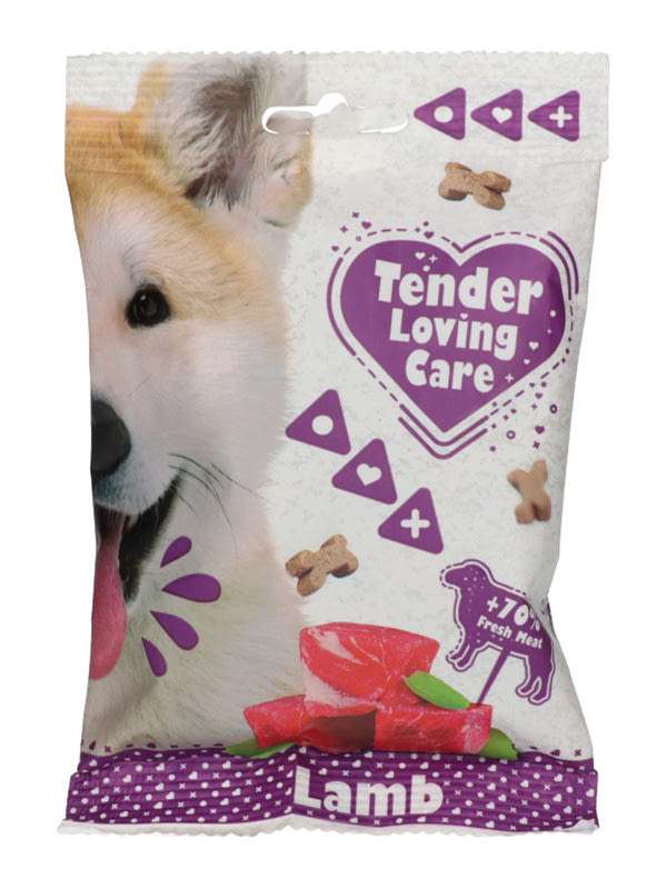 Tender Loving Care Soft Lamb Snack jutalomfalat kutyáknak - 100 g