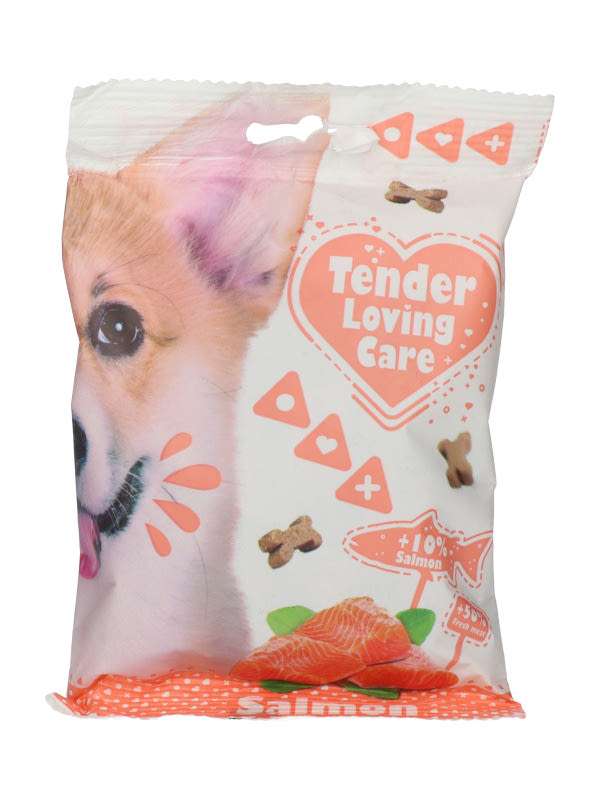 Tender Loving Care Soft Salmon Snack jutalomfalat kutyáknak - 100 g