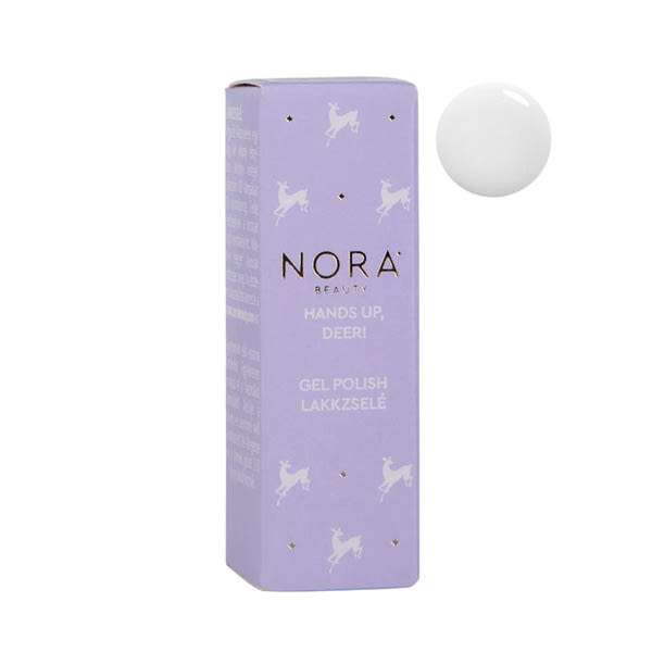 Nora Beauty UV lakkzselé /tb-03 snow white - 1 db