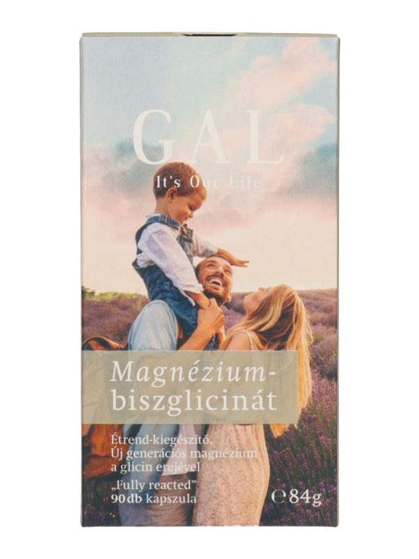 Gal Magnézium-Biszgliciat étrend-kiegészítő kapszula - 90 db