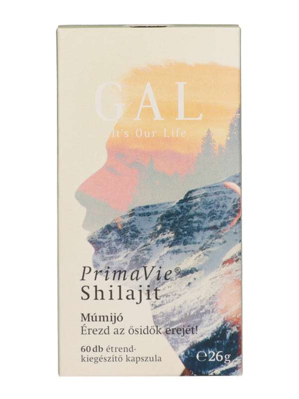 Gal Primavie Shilajit étrend-kiegészítő kapszula - 60 db