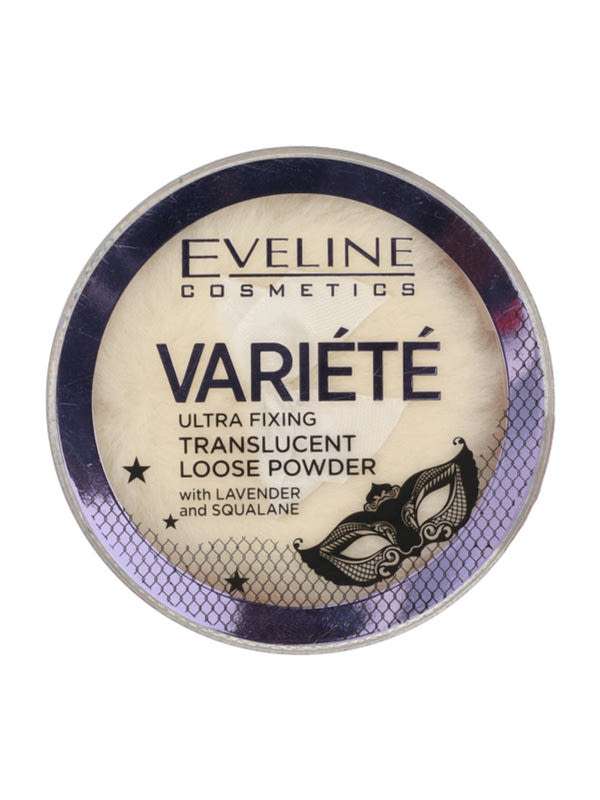 Eveline Variété Lavender & Squalane Loose púder - 1 db