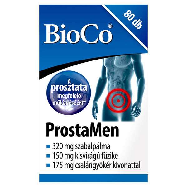 BioCo ProstaMen étrend-kiegészítő tabletta - 80 db