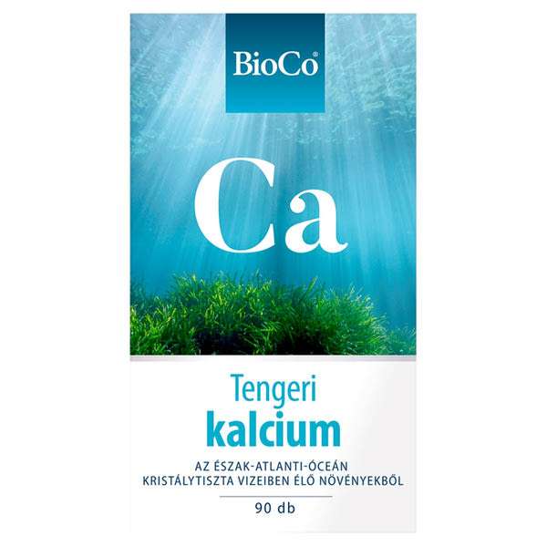 BioCo Tengeri kalcium étrend-kiegészítő tabletta - 90 db