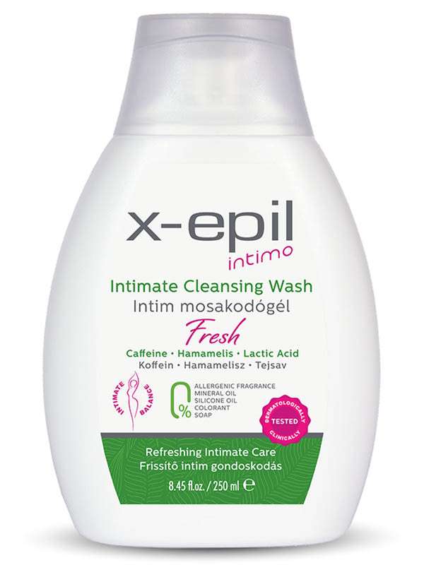 X-Epil Intimo Fresh intim mosakodógél - 250 ml