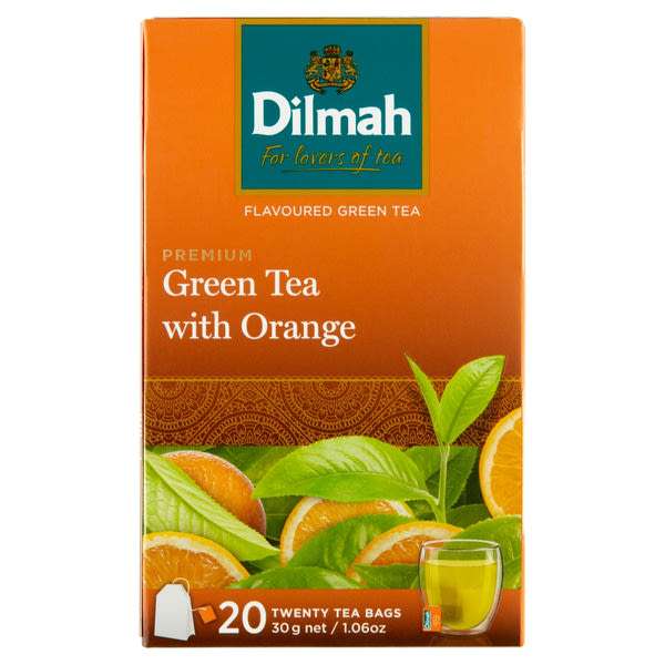 Dilmah Green tea naracs és grépfrút aromával - 30 g