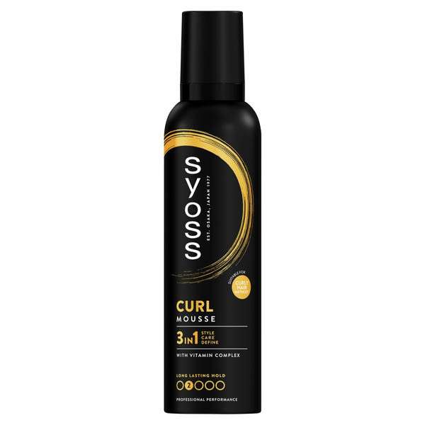 Syoss Curl Control hajhab, hullámos hajra - 250 ml