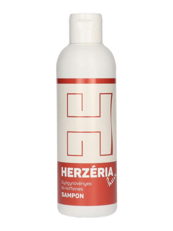 Herzétia Hair gyógynövényes koffeines sampon - 200 ml