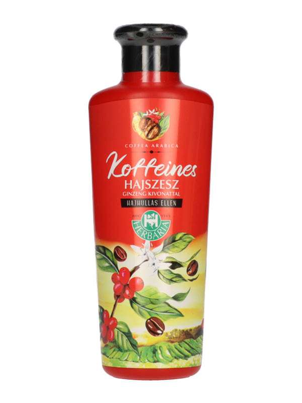 Herbária hajszesz koffeinnel és ginzenggel - 250 ml