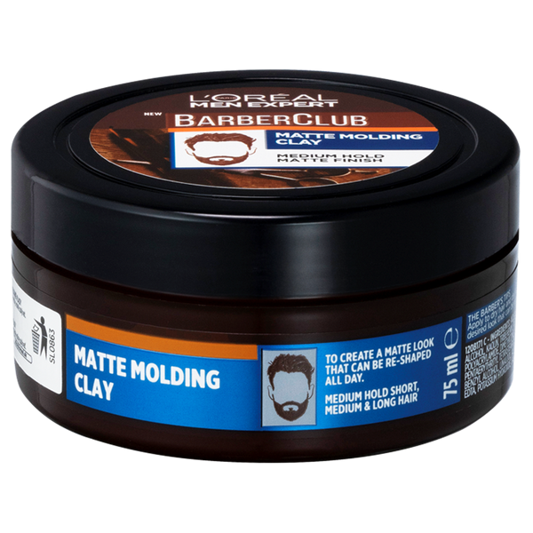 L'Oréal Men Expert Barber Club matt hajformázó krém - 75 ml