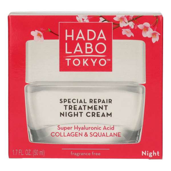 Hada Labo mélyen feltöltő éjszakai krém - 50 ml