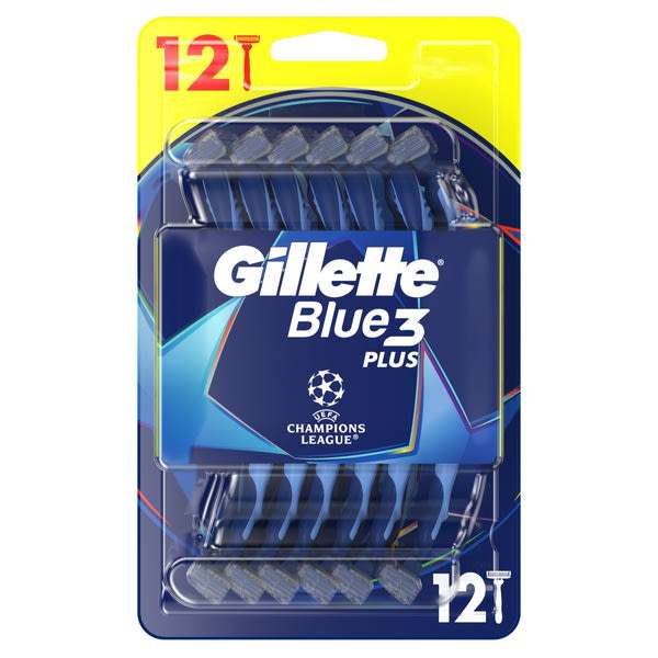 Gillette Blue3 Comfort eldobható borotva 3 pengés - 12 db
