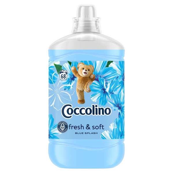 Coccolino Fresh & Soft Blue Splash öblítőkoncentrátum 68 mosás - 1700 ml