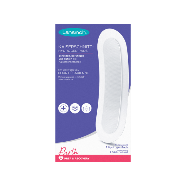 Lansinoh császármetszés utáni hidrogél párna - 2 db