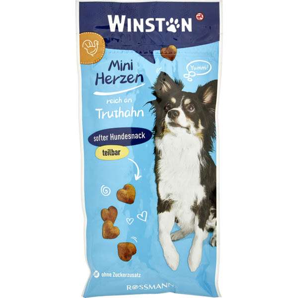 Winston Mini jutalomfalat felnőtt kutyáknak pulykahússal - 60 g