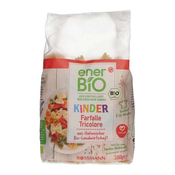 Ener-Bio Tricolore farfalle tészta - 300 g