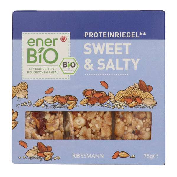 Ener-Bio proteinszelet mix édes és sós - 75 g