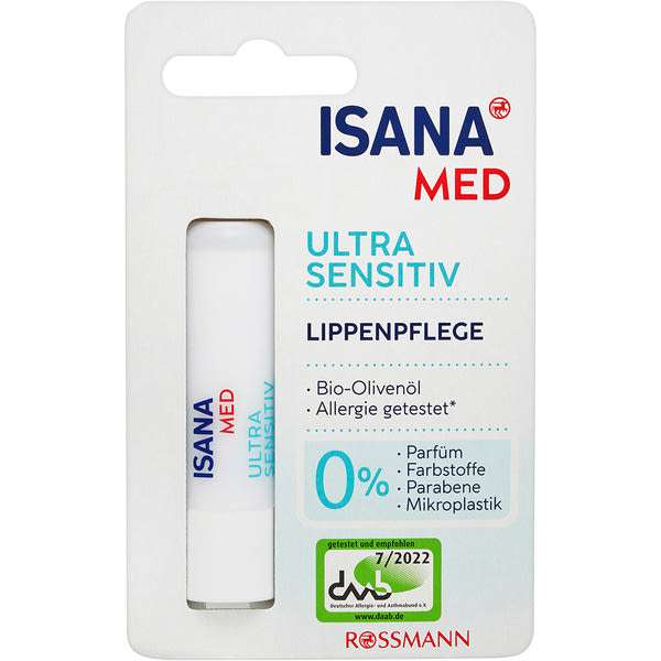 Isana Med Ultra Sensitiv ajakápoló  - 4,5 g