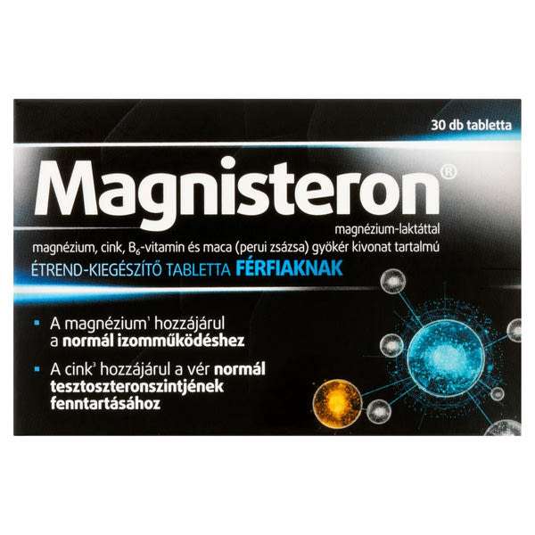Magnisteron magnézium tabletta - 30 db