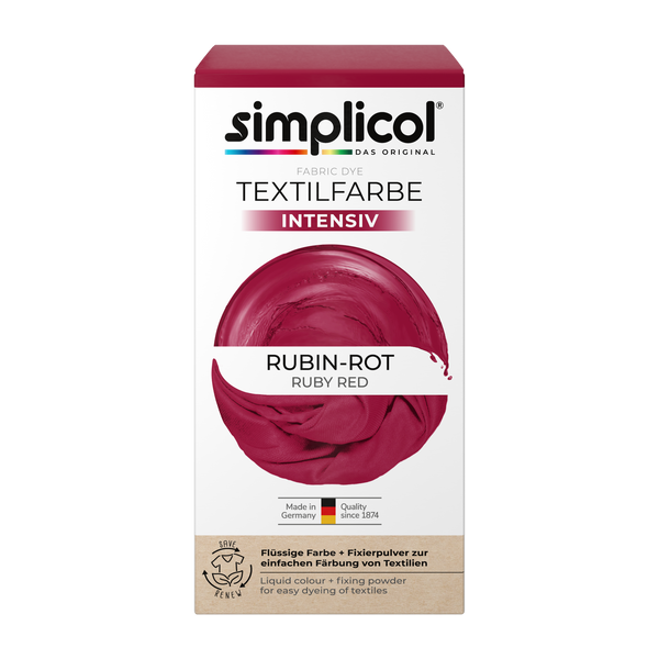 Simplicol textilfesték /rubinvörös - 1 db
