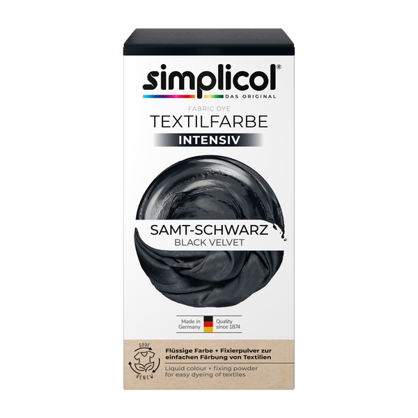 Simplicol textilfesték /bársonyfekete - 1 db
