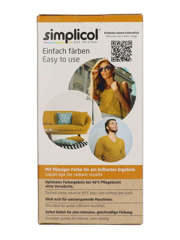 Simplicol textilfesték /mustársárga - 1 db