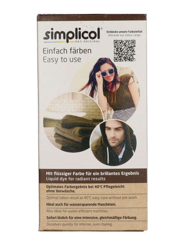 Simplicol textilfesték /espresso barna - 1 db