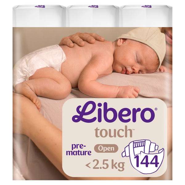 Libero Touch koraszülött nadrágpelenka 0-ás <2,5 kg - 144 db