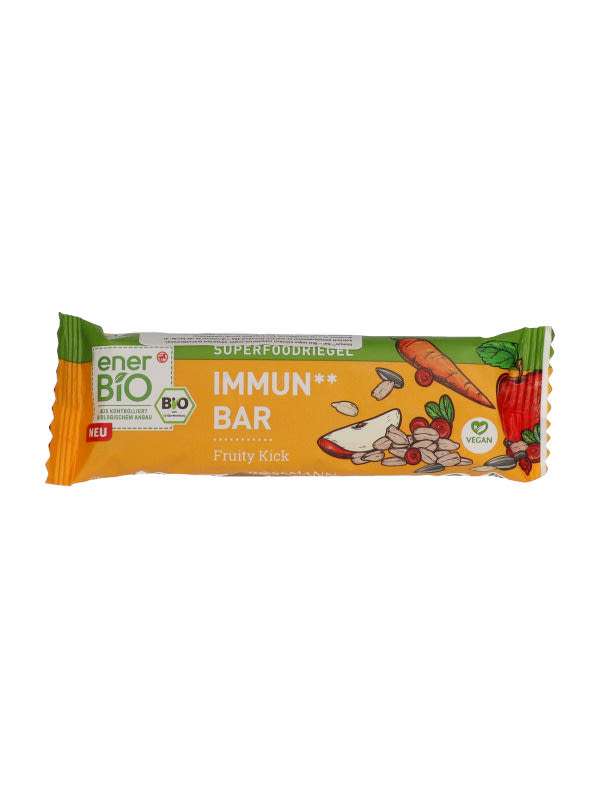 Ener-Bio Immun Bar gyümölcsös zabpelyhes szelet - 45 g