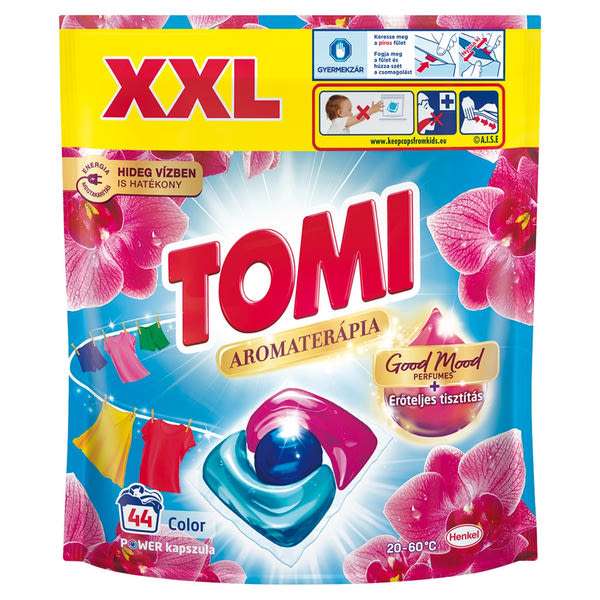 Tomi Aromaterápia Orchidea Color Power mosókapszula 44 mosás - 44 db