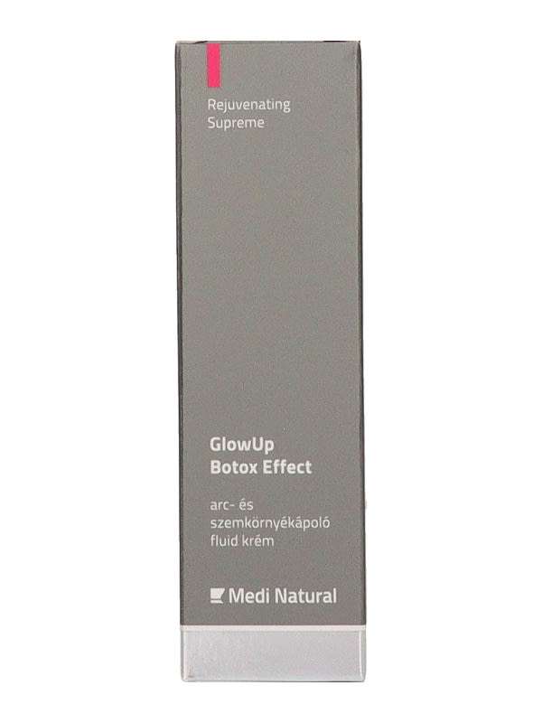 Medi Natural GlowUp Botox Effect arc- és szemkörnyékápoló fluid krém - 30m
