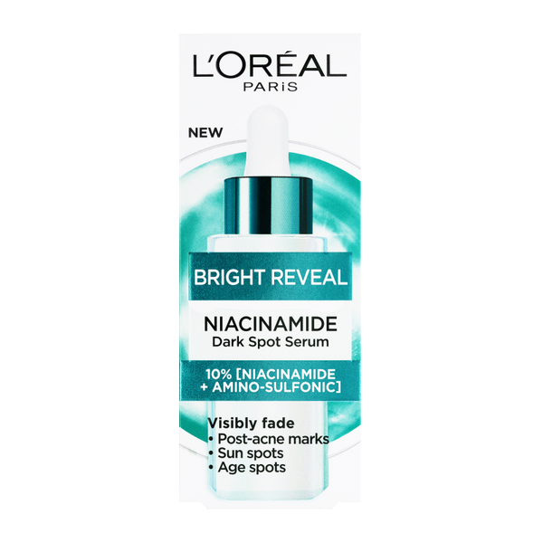 L'Oréal Paris Bright Reveal sötét foltok elleni szérum niacinamiddal - 30 ml