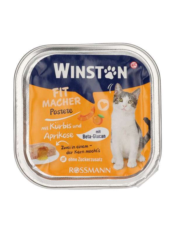 Winston állateledel macskáknak sütőtökkel és sárgabarackkal - 100 g